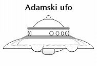アダムスキー型UFO写真01